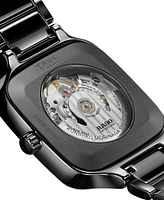 Rado Unisex Swiss Automatic True Square x Kunihiko Morinaga Special Edition Black Ceramic Bracelet Watch 38mm
