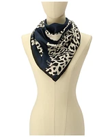 Kate Spade New York Women's Leopard Silk Square Scarf