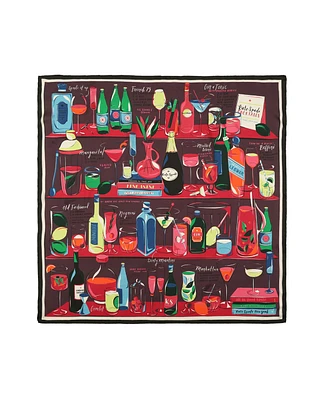 Kate Spade New York Women's Cocktail Party Silk Square Scarf