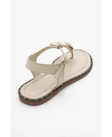 Giulia Leather Flat Sandal (Women)