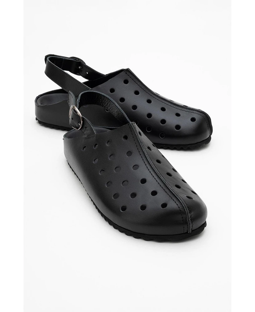 Justa Leather Clogs (Women)