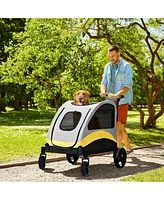 Bingopaw 4-Wheel Pet Jogger Stroller for Dogs