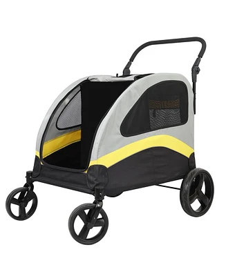 Bingopaw 4-Wheel Pet Jogger Stroller for Dogs