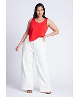 Eloquii Plus Asym Hem Tank