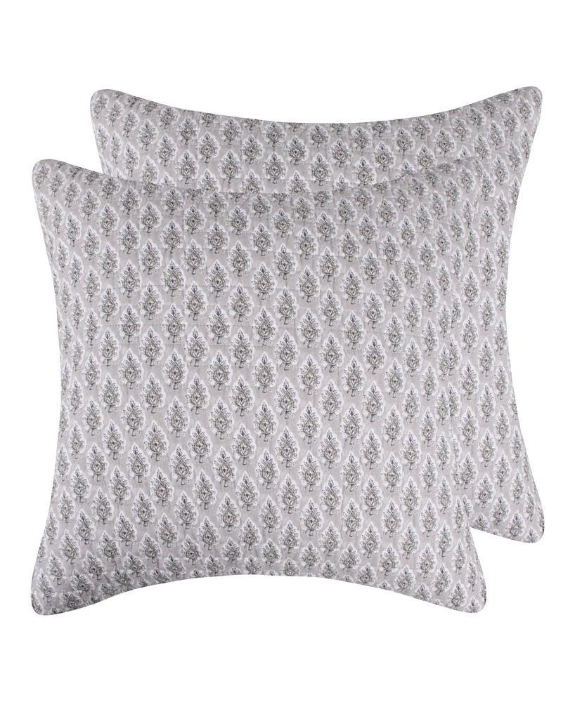 Levtex Lirelle 2-Pc. Sham Set, European