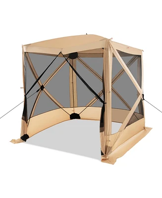 Pop Up Gazebo with Netting and Carry Bag