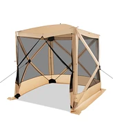 Pop Up Gazebo with Netting and Carry Bag