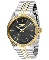 Invicta Men's 29377 Specialty Quartz 3 Hand Charcoal Dial Watch
