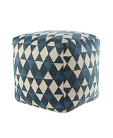 Cotton Ottoman Footrest for Cozy Living Room Seating and Relaxation