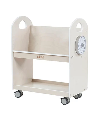 ECR4Kids Mobile Book Cart with Countdown Timer