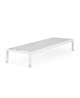 Aluminum Outdoor Chaise Lounge Set (2)