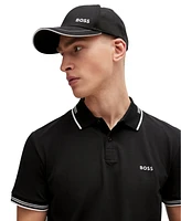 Boss by Hugo Men's Logo Detail Cotton-Twill Cap
