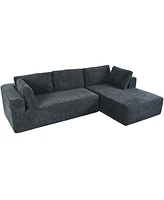 Modern Large Modular Sectional Sofa for Living Room, Bedroom, Salon