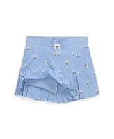 Polo Ralph Lauren Big Girls Tennis Print Stretch Mesh Skirt
