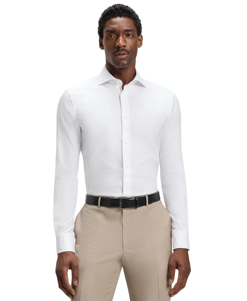 Boss by Hugo Men's Performance-Stretch Slim-Fit Dress Shirt