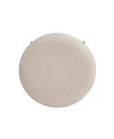 Modern Counter Stools (4 Pack), 24.75" Tall, White with Iron Frame and Sponge Cushion