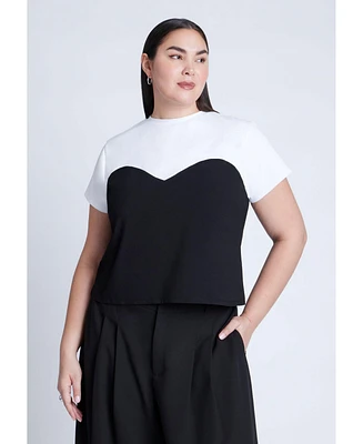 Eloquii Plus Twofer Tee