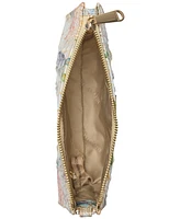 Brahmin Daisy Melbourne Embossed Leather Clutch