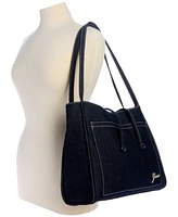 Guess Damira 2-in-1 Denim Tote Bag