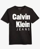 Calvin Klein Big Boys Logo Graphic Short-Sleeve T-Shirt