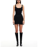 Lioness Women's Field of Dreams Scoop-Neck Mini Dress
