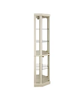 Lighted Corner Curio Cabinet for Living Room