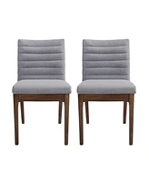 Sophisticated Mid-Century Modern Dining Chair Set: Instantly Elevate Your Decor with Retro Charm