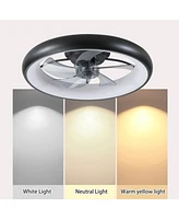 Ceiling Fan with Lights Dimmable Led