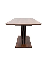 Multifunctional extendable console table