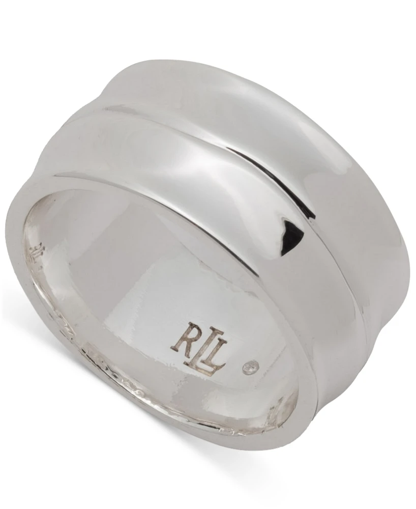 Lauren Ralph Lauren Silver-Tone Band Ring