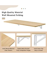 Wall-Mounted Folding Utility Table: Versatile Solution for Small Spaces