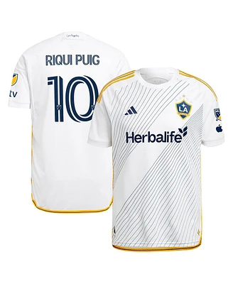 Adidas Men's Riqui Puig White La Galaxy 2024 Angeleno Kit Authentic Player Jersey