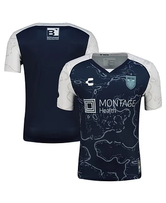 Charly Men's Navy Monterey Bay Fc 2025 Home Authentic Jersey