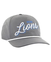'47 Brand Men's Gray Detroit Lions Fairway Hitch Brrr Adjustable Hat