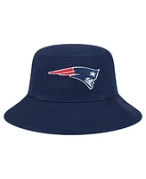 New Era Men's Navy England Patriots Main Bucket Hat