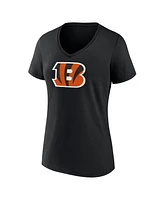 Fanatics Women's Black Cincinnati Bengals Mother's Day V-Neck T-Shirt