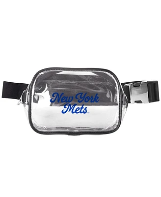 Logo Brands New York Mets Clear Belt Bag