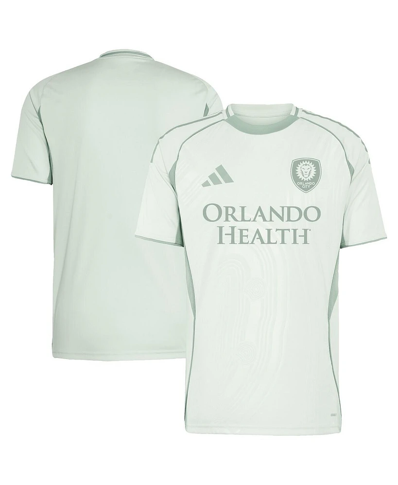 Adidas Men's Light Green Orlando City Sc 2025 One Planet Pre-Match Jersey