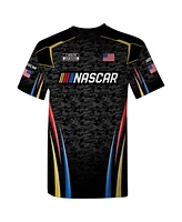 Checkered Flag Sports Men's Black Nascar Uniform T-Shirt