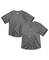 Nike Baby Boys and Girls Gray New York Mets 2024 City Connect Limited Jersey