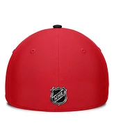 Fanatics Men's Red/Black Calgary Flames Authentic Pro Rink Flex Hat