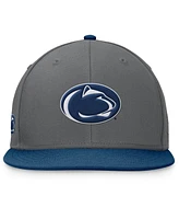 Top of the World Men's Gray/Navy Penn State Nittany Lions Rally Two-Tone Fitted Hat