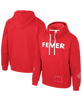 Stadium Essentials Men's and Women's Red Indiana Fever City Star Rebel Edition Pullover Hoodie