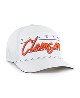 '47 Brand Men's White Clemson Tigers Condor Hitch Brrr Adjustable Hat