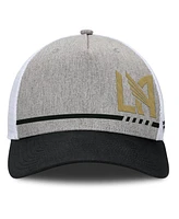 Fanatics Men's Heather Gray Lafc Low Block Trucker Adjustable Hat