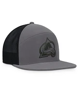 Fanatics Men's Charcoal Colorado Avalanche Fairweather Adjustable Hat
