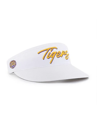 '47 Brand Men's White Lsu Tigers Melbourne Brrr Adjustable Visor