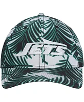 New Era Men's Gray York Jets Palms 39THIRTY Flex Hat