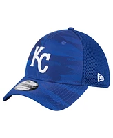 New Era Men's Royal Kansas City Royals Subtle Camo 39THIRTY Flex Hat