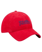 New Era Women's Red Philadelphia Phillies Corduroy 9TWENTY Adjustable Hat